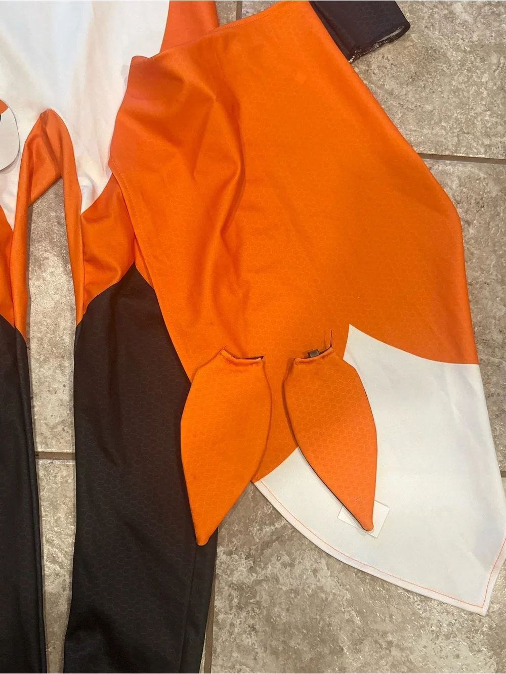 Miraculous Rena Rouge Costume Fox Medium 7/8 Orange Halloween